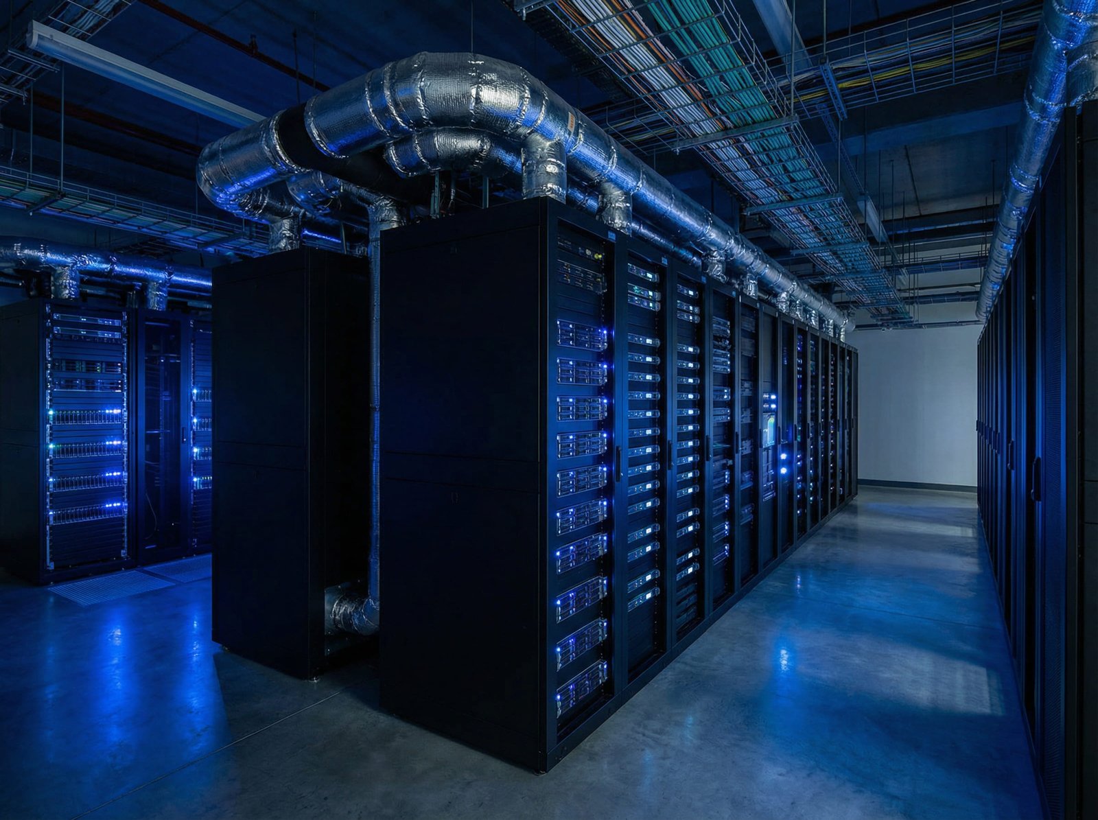 AI server hardware and data center cooling systems