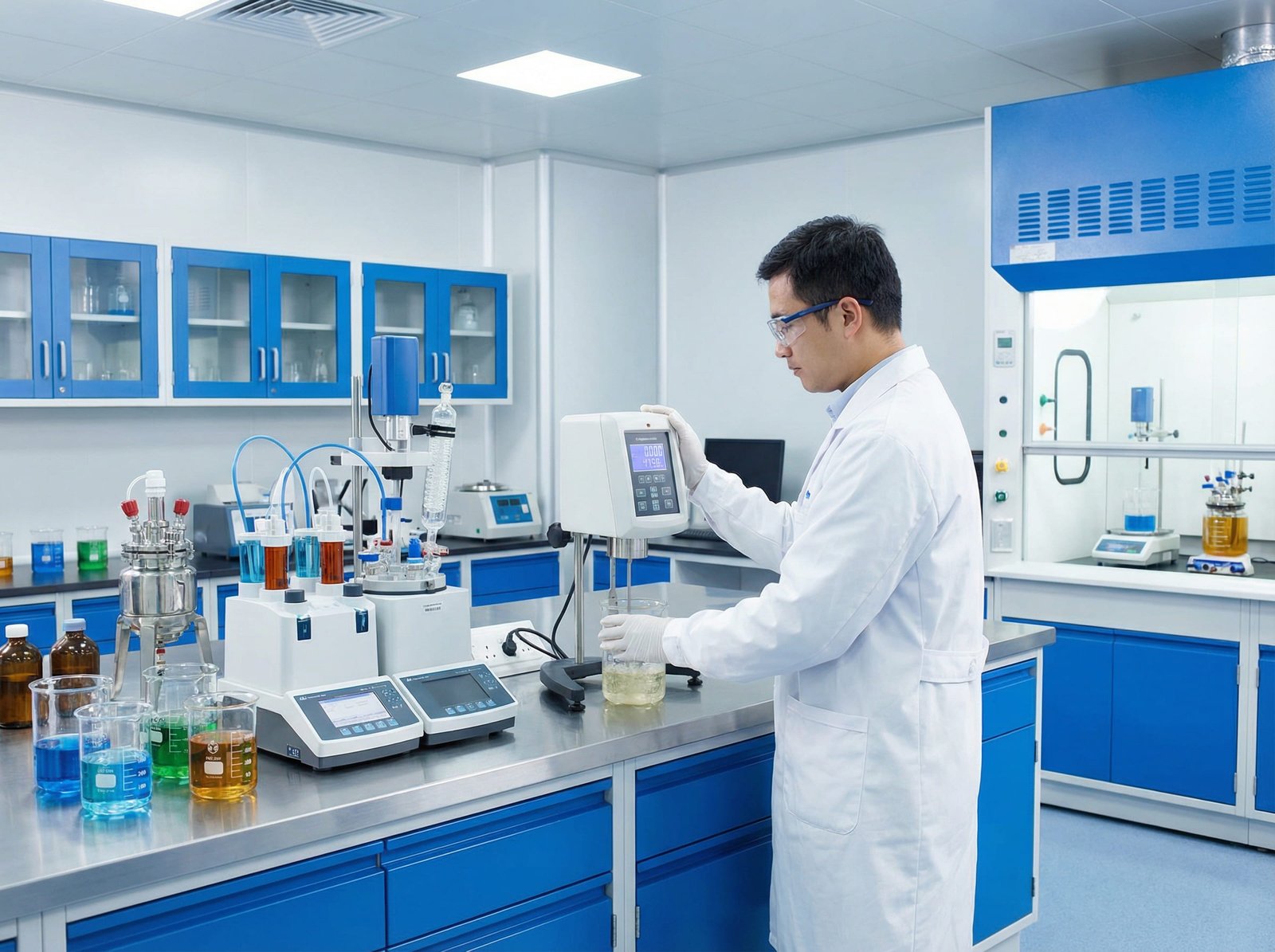 KLEBER R&D laboratory with custom formulation and testing capabilities