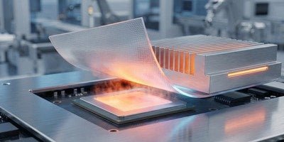 Device overheating and CPU throttling caused by insufficient thermal interface material conductivity